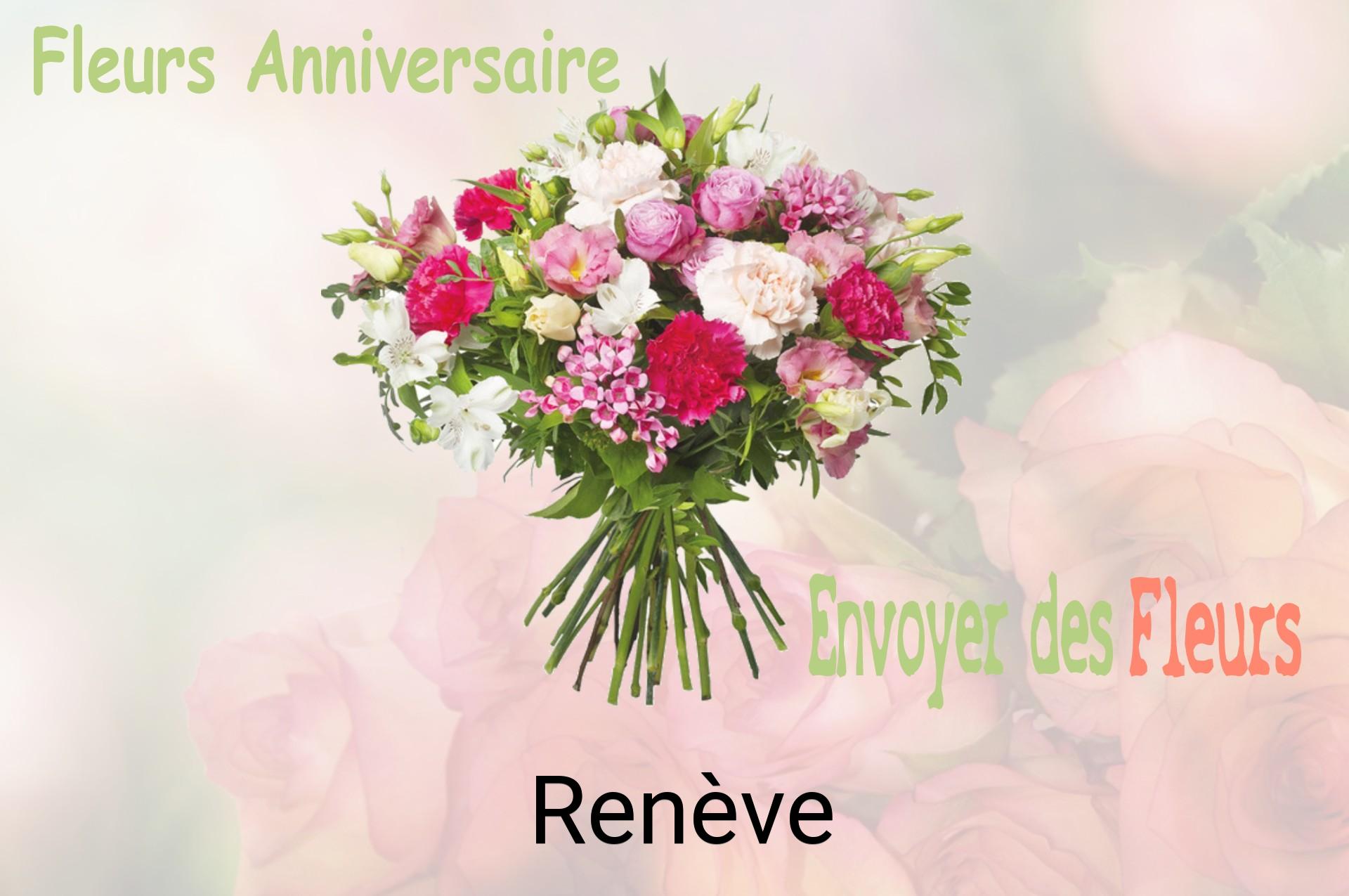 Bouquet de fleurs d’anniversaire livré à Renève