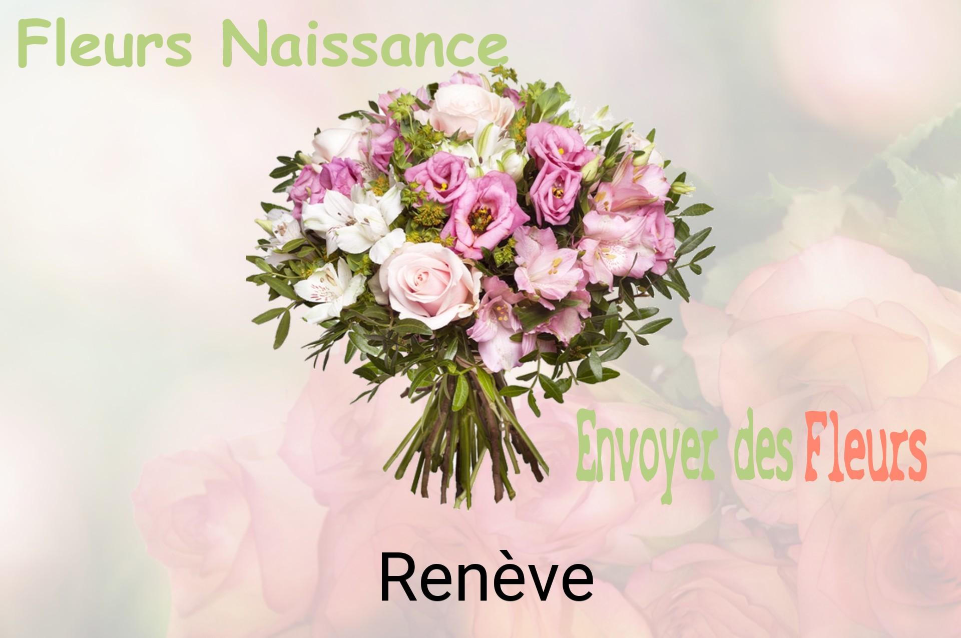 Bouquet de fleurs de naissance livré à Renève